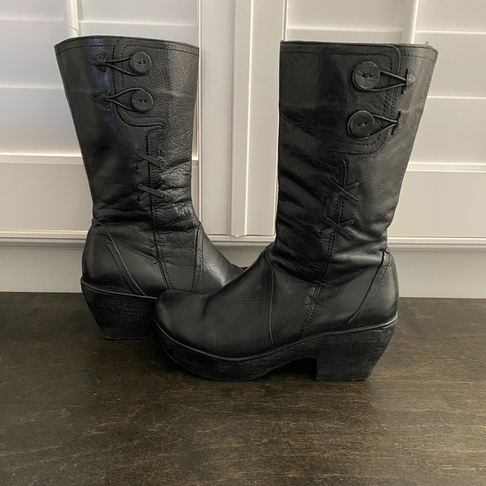 Jafa 642 Black Boots Size 40